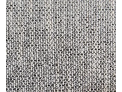 Detail produktu DELIFE Pohovka v tvare U Clovis XL biela svetlosivá taburet opierka modulárny