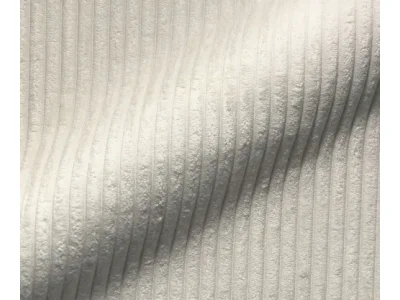 Detail produktu DELIFE Pohovka v tvare U Elio 300x185 cm manšester béžová s taburetom
