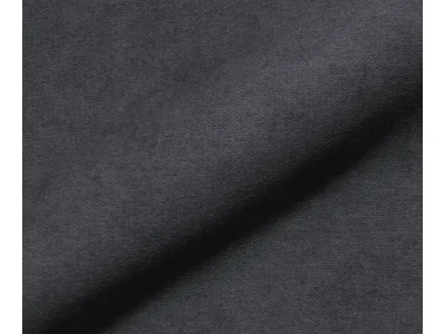 Detail produktu DELIFE Pohovka v tvare U Elio 300x185 cm mikrovlákno grafitová s taburetom