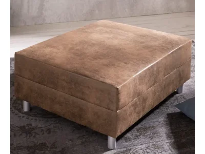 Detail produktu DELIFE Taburet Clovis B98 x T83 hnedý modul vintage vzhľad