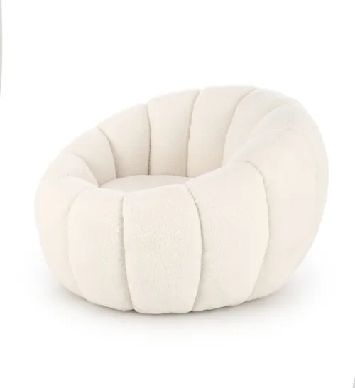 Čalúnené kreslo GASPAR krémové