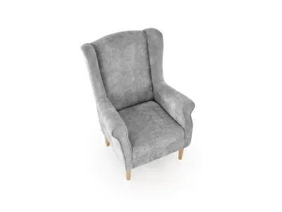 Detail produktu Čalúnené kreslo HERMES sivé