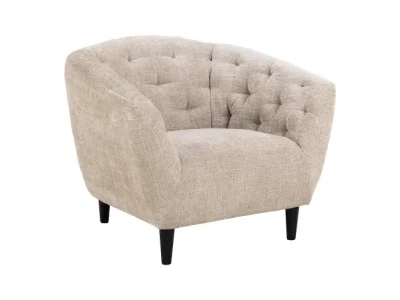 Čalúnené kreslo Ria béžové