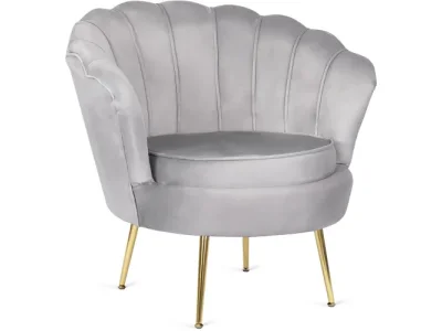 Detail produktu Čalúnené kreslo ANGEL sivé