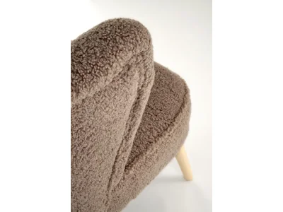 Detail produktu Čalúnené kreslo MOCCA hnedé