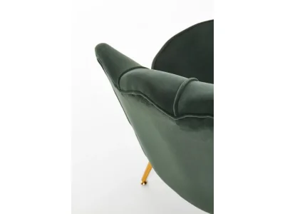 Detail produktu Čalúnené kreslo Moro tmavo zelená