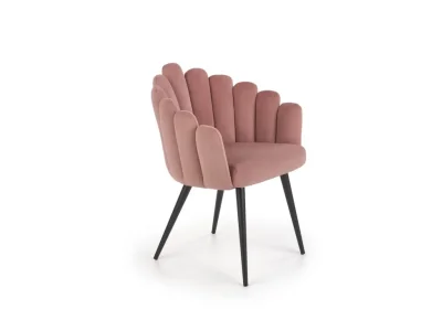 Čalúnené kreslo Nyve ružové