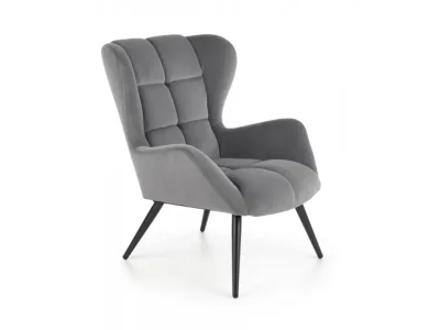 Detail produktu Čalúnené kreslo Tyrria sivé