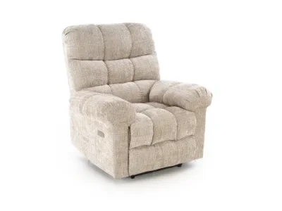 Detail produktu Čalúnené polohovacie kreslo AMORE béžové