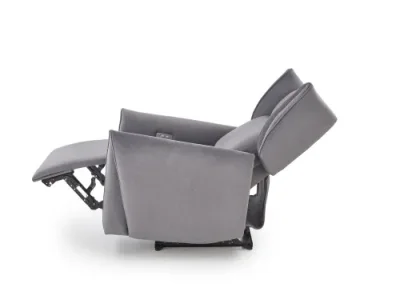 Detail produktu Čalúnené polohovateľné kreslo GELATO sivé