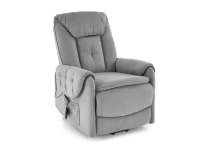 Detail produktu Čalúnené polohovateľné kreslo HORTON sivé