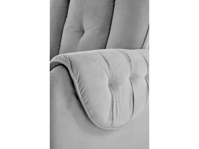 Detail produktu Čalúnené polohovateľné kreslo HORTON sivé