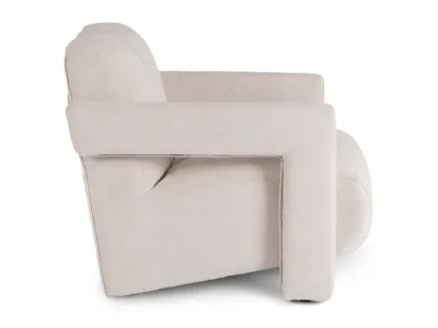 Detail produktu Dizajnové kreslo Bender krémové