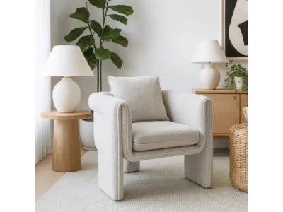 Detail produktu Dizajnové kreslo Gala sivé