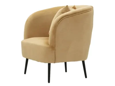 Detail produktu Dizajnové kreslo Browy zamat hnedé