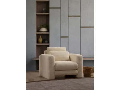 Detail produktu Dizajnové kreslo Lily béžové