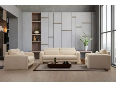 Detail produktu Dizajnové kreslo Lily béžové