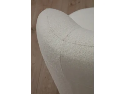 Detail produktu Dizajnové kreslo Livorno biele