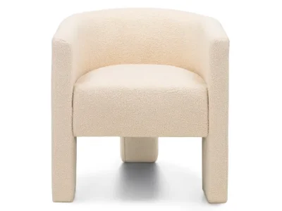 Detail produktu Dizajnové kreslo Lorraine bouclé béžové