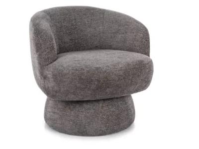 Detail produktu Dizajnové otočné kreslo Cosmic sivé