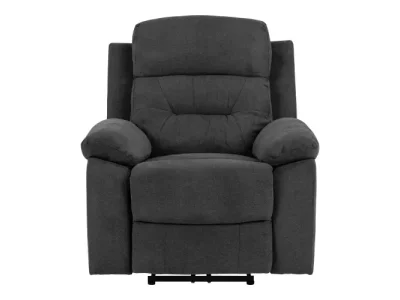 Detail produktu Elektrické polohovacie relaxačné kreslo Vansbro tmavosivé