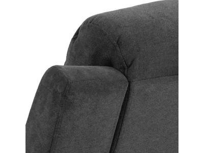 Detail produktu Elektrické polohovacie relaxačné kreslo Vansbro tmavosivé