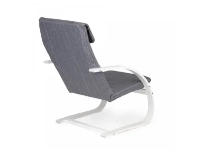 Detail produktu Hojdacie kreslo Simex šedo-biele