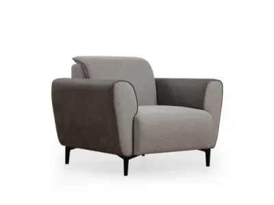 Detail produktu Kreslo Aren ekokoža sivé