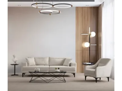 Detail produktu Kreslo Astana ecru/čierne