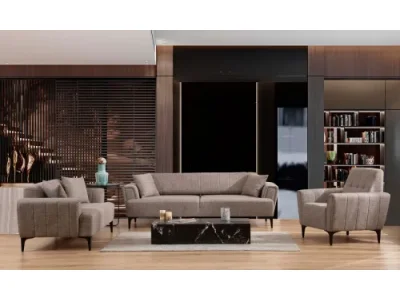 Detail produktu Kreslo Hamlet svetlohnedé