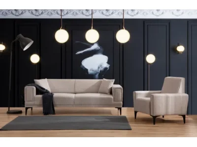 Detail produktu Kreslo Horizon svetlohnedé