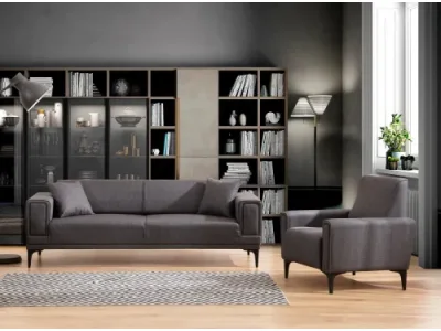 Detail produktu Kreslo Horizon tmavo sivé