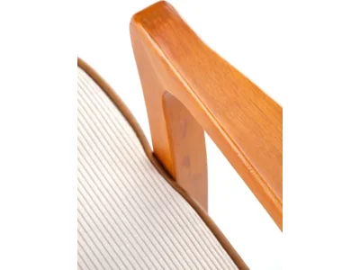 Detail produktu Kreslo Pastore svetlobéžové/svetlé orechové