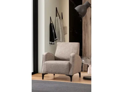 Detail produktu Kreslo Petra hnedé