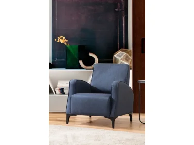 Detail produktu Kreslo Petra modré