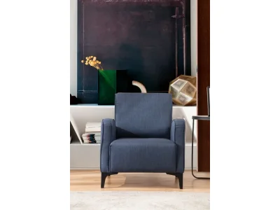 Detail produktu Kreslo Petra modré