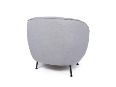 Detail produktu Kreslo Piccoli sivé/čierne