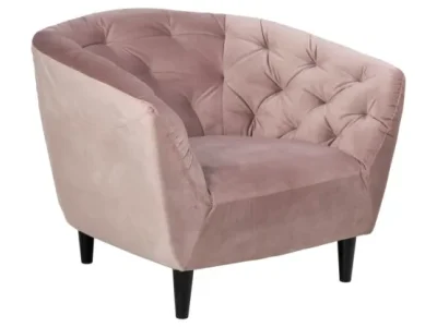 Detail produktu Kreslo Ria púdrovo ružové