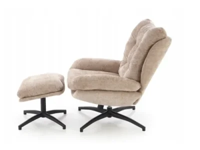 Detail produktu Kreslo s podnožkou Pesto béžové