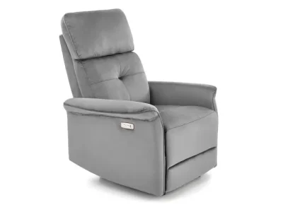 Detail produktu Kreslo Semir s elektrickým polohovaním a USB portom sivé