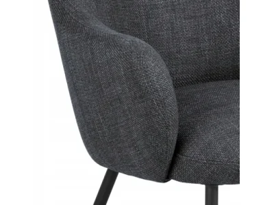 Detail produktu Kreslo Spencer relaxačné tmavé sivé