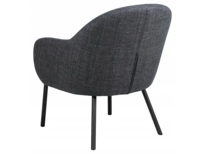 Detail produktu Kreslo Spencer relaxačné tmavé sivé