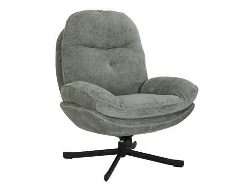 Otočné kreslo HARPER olivové