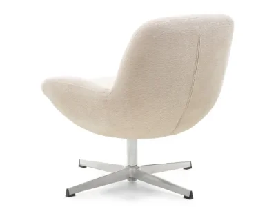 Detail produktu Otočné relaxačné kreslo LUNNO béžové