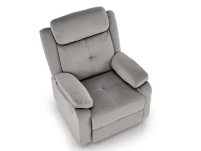 Detail produktu Polohovacie kreslo Loris popolavo sivé