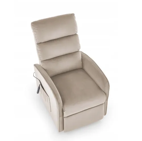Polohovacie kreslo Maroni béžové