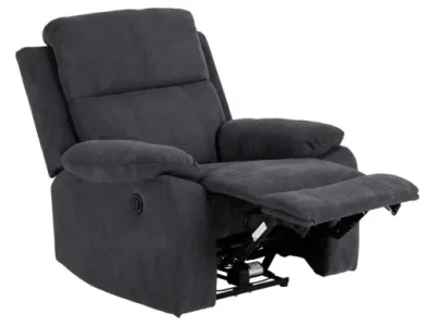 Detail produktu Polohovacie kreslo Mora tmavosivé