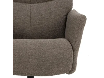 Detail produktu Polohovacie kreslo s podnožkou London taupe