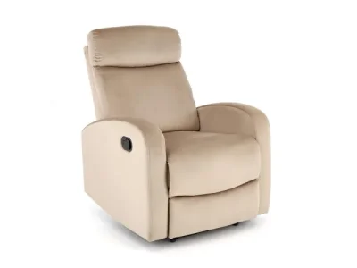 Polohovacie kreslo WONDER s funkciou hojdania béžové