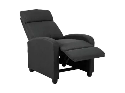 Detail produktu Polohovacie relaxačné kreslo Siom čierne